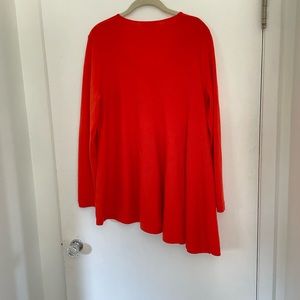 Cos sweater with diagonal detail. Gorgeous orange. Size M
